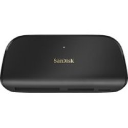 SanDisk Imagemate Pro USB Type-c Multi-card Reader writer Black