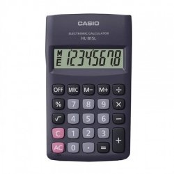 Casio 815L - Pocket Calculator - Black