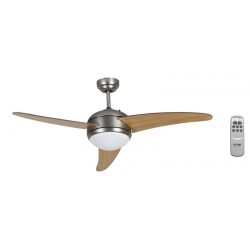 Goldair 52" 3 Blade 1 Light Ceiling Fan With Remote