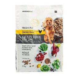 Fresh Pet Balanced And Complete Nutrition Chicken Feast Adult Dog Food 3 Kg