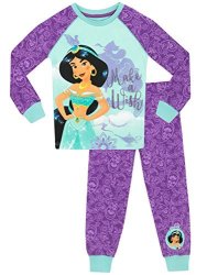 Disney Aladdin Girls' Princess Jasmine Pajamas Size 6