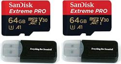 64GB Sandisk Extreme Pro 4K Memory Card For Gopro Hero 6 Fusion Hero 5 Karma Drone Hero 4 Session Hero 3 3+ Hero +