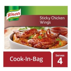 Sticky Chicken Wings Cook In Bag 35G