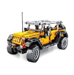 Technic Pullback - Jeep Wrangler Rubicon - 601 Pieces - 26CM