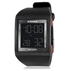 Xonix New Men Sports Digital Watch WR100M Multifunction Swim Watch Outdoor Wristwatch