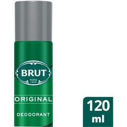 Brut Aerosol Deodorant Body Spray Original 120ML