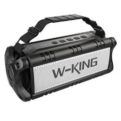 50W 70W Peak Wireless Bluetooth Speakers Built-in 8000MAH Battery Power Bank W-king Outdoor Portable Waterproof Tws Nfc Speaker Powerful Rich Bass Loud Stereo Sound For
