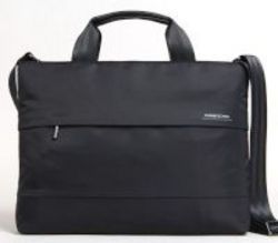 Kingsons Ladies Charlotte Series Shoulder Bag For Notebooks Up To 15.4 Black