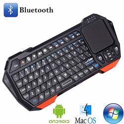 Wireless Portable MINI Bluetooth Keyboard With Touchpad For Windows Android Ios