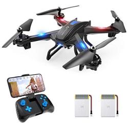 SNAPTAIN S5C Wifi Fpv Drone With 720P HD Camera Voice Control Gesture Control Rc Quadcopter For Beginners With Altitude Hold Gravity Sensor Rtf One