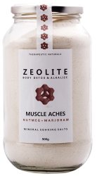 Zeolite Mineral Soaking Salts Muscle Aches