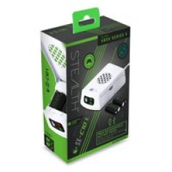 Stealth - SX-C10X Twin Chargeable Battery Packs - White Xbox Series X