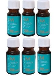 Moroccanoil Moroccan Oil Treatment - The Original - For All Hair Types - 0.34 Oz Travel Size Bottle Lot Of 6
