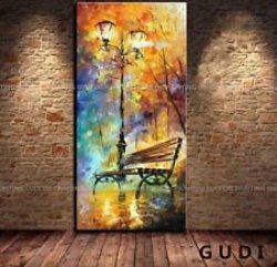 Gudi-modern Abstract Handpainted Canvas Oil Painting On Canvas Wall Art Unframed