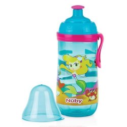 Nuby Pop Up Cup Pink 360ML