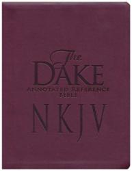 Dake's Annotated Reference Bible Imitation Leather Burgundy - Finis J Dake