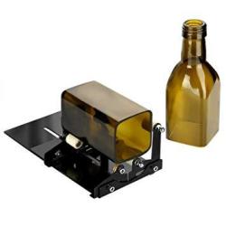 Glass Bottle Cutter Fixm Square & Round Bottle Cutting Machine Wine Bottles And Beer Bottles Cutter Tool With Accessories Tool Kit?upgrade Version?