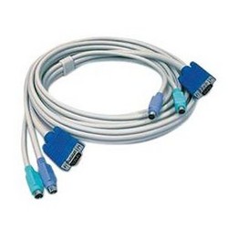 Trendnet 10FT PS 2 VGA Kvm Cable Retail Box.   Product Overview:&apos S TK-C10 10 Feet Kvm Cable Comes With Each Connector Needed To Connect A