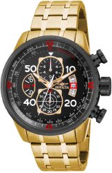 INVICTA Men's 17206 "aviator" Stainless Steel Casual Watch