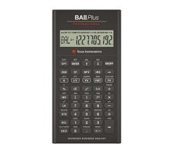 Texas Instruments Ba II Plus Professional Financial Calculator