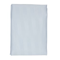 Shower Curtain - White Stripe 200CM X 180CM