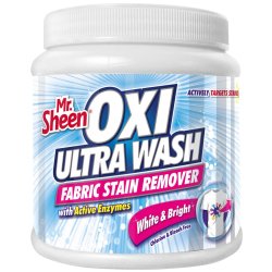 Fabric Stain Remover Oxi Ultra Wash Tub White 400G