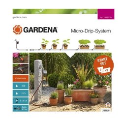 Gardena - Micro-drip Start Set For Flower Pots - Medium With Automatic Water Control