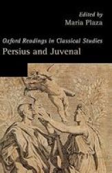 Persius And Juvenal Hardcover New