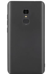 LuanKe Matte Tpu Slim Phone Case For Xiaomi Redmi Note 4 Red And Black