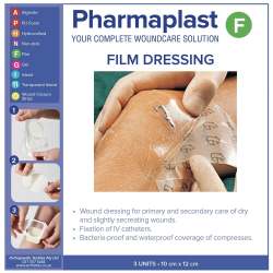 Pharmaplast F Dressing 10X12CM 3'S