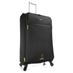 Featherweight Paklite 71cm Travel Suitcase Black