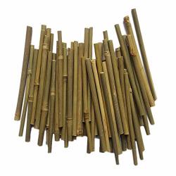 Bamboo Sticks 5 Inch Long 0.1-0.2 Inch In Diameter For Diy Crafts Photo Props Craft Supplies For Crafts 100PCS