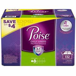 An Item Of Poise Very Light Absorbency Long Incontinence Panty Liners 132 Ct.