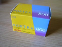 Kodak Portra Iso 800 Professional Color Negative Film