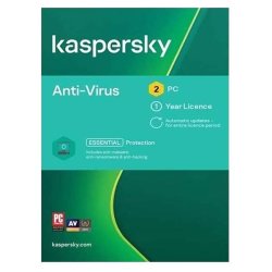 Kaspersky Anti-virus 2 User 1 Year Subscription