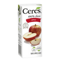 Ceres Fruit Juice Apple 6 X 200ml