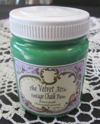 The Velvet Attic - Vintage Chalk Paint 250ML - Emeraude