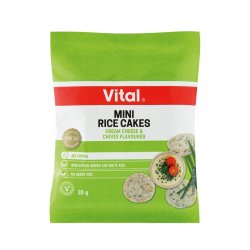 Vital MINI Rice Cream Cheese & Chives 30G