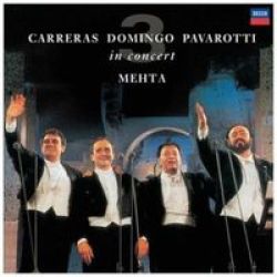 Carreras domingo pavarotti In Concert Vinyl Record