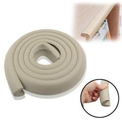 212CM Baby Edge Cushion Foam With Self-adhesive Tape Gray