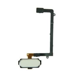 Ipartsbuy Home Button Flex Cable With Fingerprint Identification For Galaxy S6 Edge G925 White