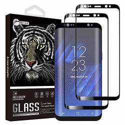 Pomufa 2-PACK TG28 Galaxy S8 Tempered Glass Screen Protector For Samsung Galaxy S8 Anti-fingerprint No-bubble Scratch-resistant Glass Screen Protector