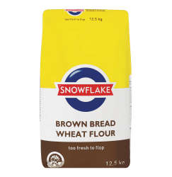 Snowflake Brown Bread Wheat Flour 1 X 12.5KG