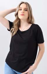 Ladies Bling T-Shirt - Black - Black XS