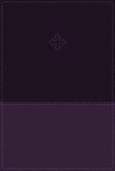 Amplified Study Bible Imitation Leather Purple Indexed Leather Fine Binding
