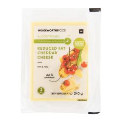 Medium Fat Cheddar Cheese 240 G