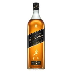 Johnnie Walker Black Label Whisky 12YO 1L