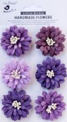 Astra Paper Flowers - Grape Surprise 6 Pieces