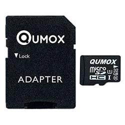 Qumox 32GB Micro Sd Memory Card Class 10 Uhs-i 32 Gb Highspeed Write Speed 15MB S Read Speed Upto 70MB S