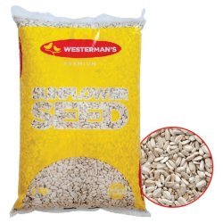 Westerman's White Sunflower Seeds - 5KG